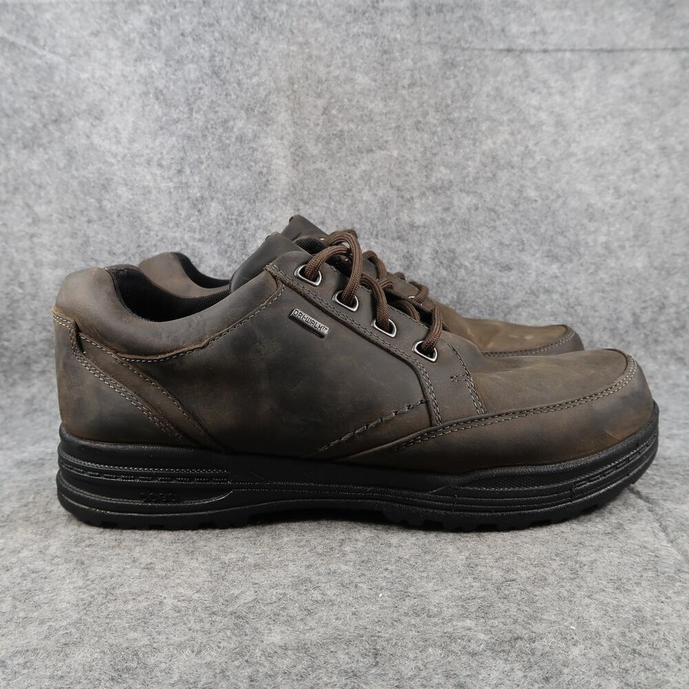 Abeo Shoes Mens 9.5 Casual Sneaker Oxford Leather Comfort Slip Resistant Lace Up
